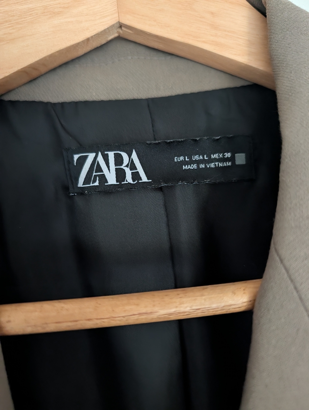 Zara Double-Breasted Blazer - Picture 3 of 4